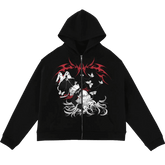 "Anastazja Lats" Zip Hoodie | Paradise Society Anime Clothing Brand