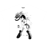 "Asahi" White T-Shirt | Paradise Society Anime Clothing Brand