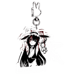 "bunny girl senpai" Keychain | Paradise Society Anime Clothing Brand