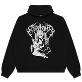"deaty" Hoodie | Paradise Society Anime Clothing Brand