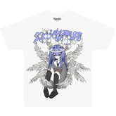 "drainator3000500" White T-Shirt | Paradise Society Anime Clothing Brand