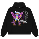 "アニメファンタジーの女の子" Hoodie | Paradise Society Anime Clothing Brand