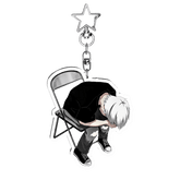 "homesick_emo :(" Keychain | Paradise Society Anime Clothing Brand