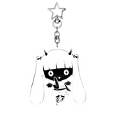"iamstar :)" Keychain | Paradise Society Anime Clothing Brand