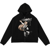 "loligun" Zip Hoodie | Paradise Society Anime Clothing Brand