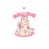 "Love" White T-Shirt | Paradise Society Anime Clothing Brand