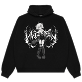 "mobogienie_lite" Hoodie | Paradise Society Anime Clothing Brand