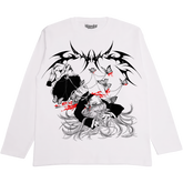 "Anastazja Lats" White Longsleeve