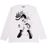 "Asahi" White Longsleeve