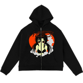 "nerd" Zip Hoodie | Paradise Society Anime Clothing Brand