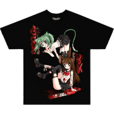 "nightcore hula" T-Shirt | Paradise Society Anime Clothing Brand