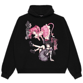 "nightcore pitu" Hoodie | Paradise Society Anime Clothing Brand