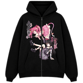 "nightcore pitu" Zip Hoodie