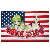 "PARADISE" Flag | Paradise Society Anime Clothing Brand