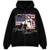 "paradise_warrior" Zip Hoodie