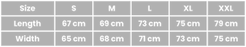 Sizing Zip Hoodie
